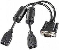 Кабель VM3 USB Y cable - D15 male to two USB type A plug 10ft. (3.05m) host.