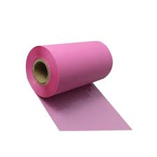 Риббон, Resin textile, 25мм*300м, вт25.4, OUT, розовый