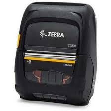 DT Printer ZQ511 media width 3.15"/80mm; English/Latin fonts, Bluetooth 4.1, stnd battery, EMEA cert
