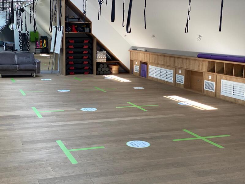 Зеленая лента для разметки