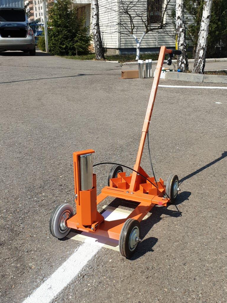 Белая краска для разметки