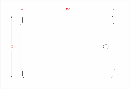 Бирка ТТ пластиковая, 100*150мм, 350 в рул, вт40, 10724