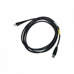 Кабель Cable: USB, black, Type A, straight, 5V external power