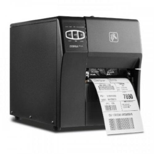Принтер прямой термопечати Zebra DT ZT230; 203 dpi, Serial, USB, Cutter with Catch Tray (печать ТОЛЬ
