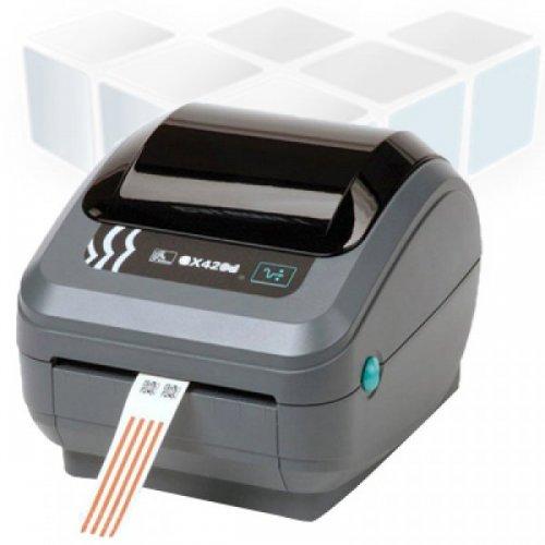 Принтер Zebra GX420d; 203dpi, USB, Serial, Ethernet