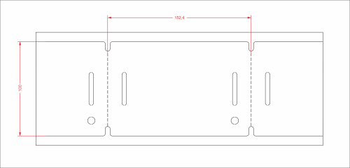 Бирка ТТ маркировочная термостойкая, 100*152,4мм, 1000 в рул, вт40, 21110