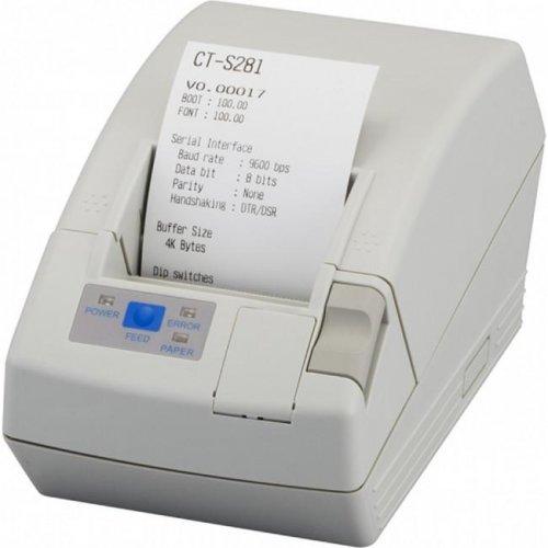 Принтер CT-S281, Label version; белый, USB; External 230V PSU