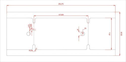 Бирка ТТ пластиковая, 87,4*147,638мм, 1000 в рул, вт76, 10724