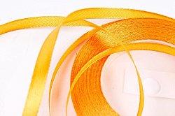 Лента сатиновая жёлто-оранжевая, 40мм*200м